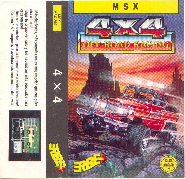 MSX Games World - 4x4 Off-Road Racing